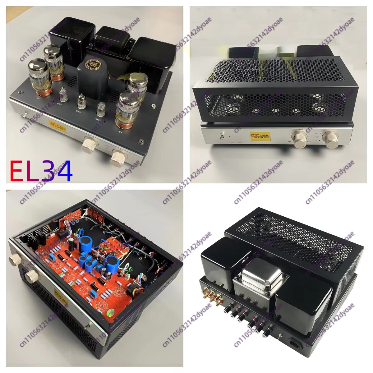 Tube Amplifier Kit Diy - EL34 Amplificatore a valvole elettroniche ad