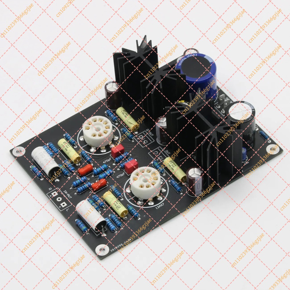 Tube Preamp 12Ax7 Phono - Scheda Preamplificatore Phono MM RIAA a