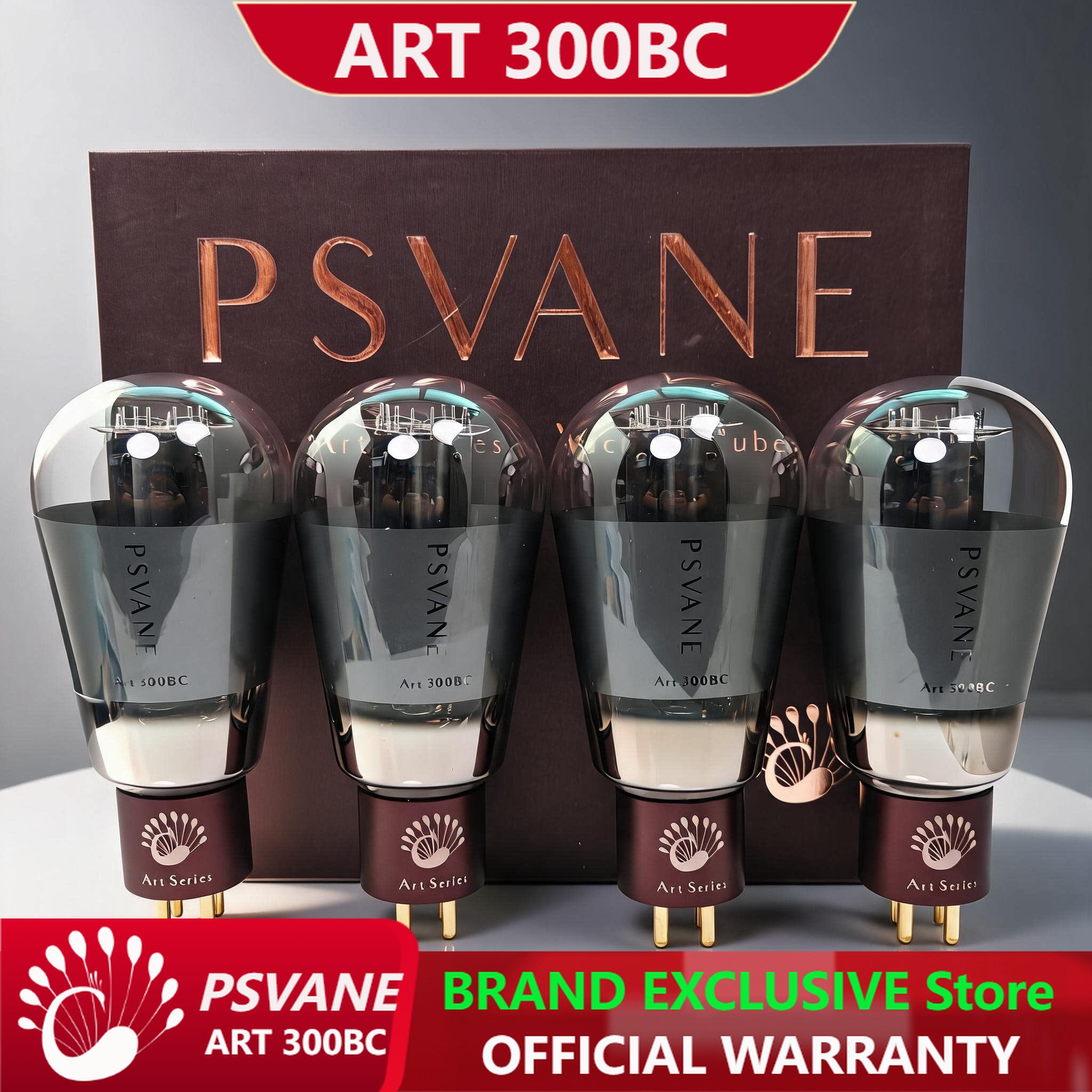 300B Vacuum Tube Matched Pair - .PSVANE ART 300BC Coppia di valvole