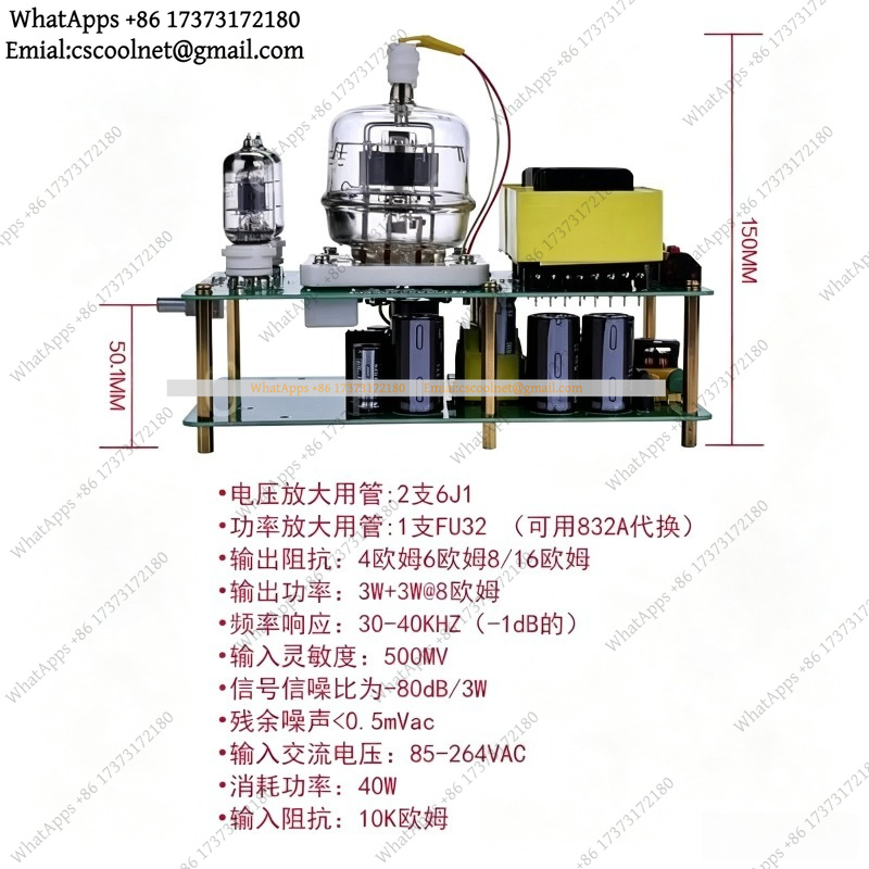 Tube Amplifier Kit Diy - Kit per amplificatore di potenza a