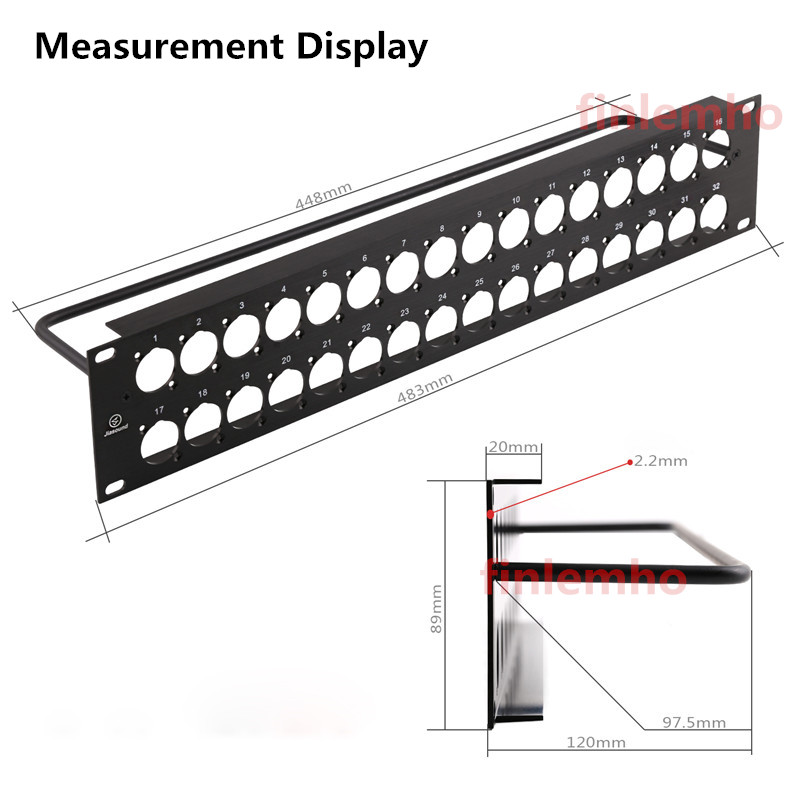 2U Rack Patch Panel 16/24/32 W - Tube Headphone Amplifier Otl recensione e prezzo