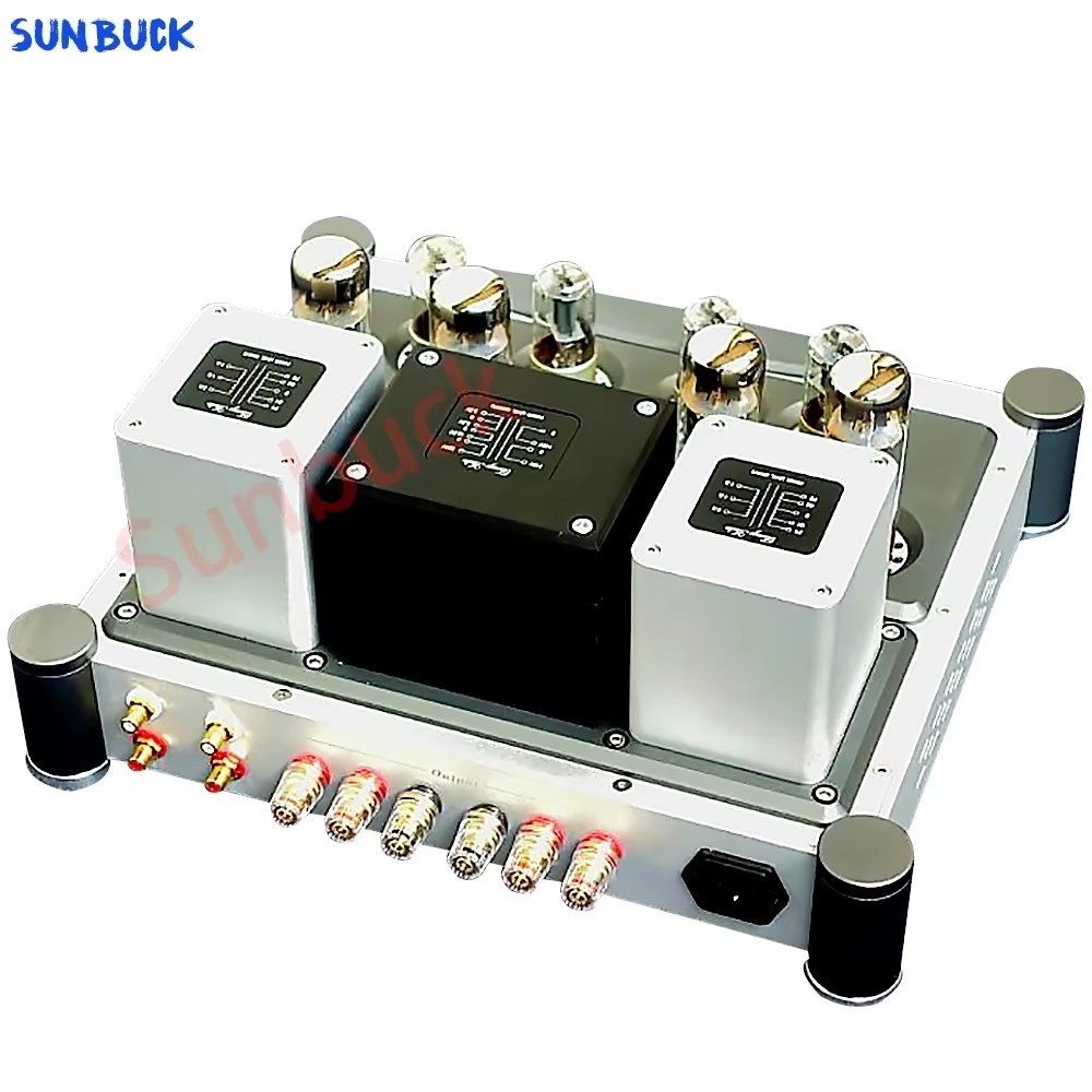 Sunbuck A40X2 6H8C 6SN7 push-p - El34 Tube Amplifier 40W recensione e prezzo