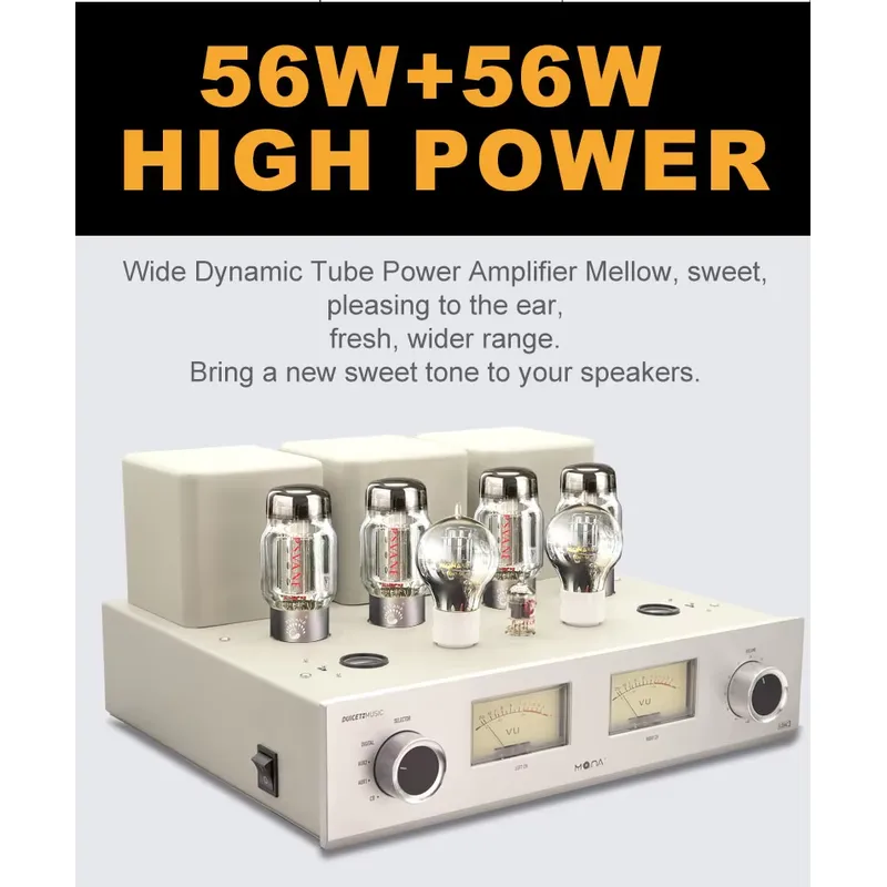 Amplificatore a Valvole MONA K - Kt88 Tube Amplifier Push Pull recensione e prezzo