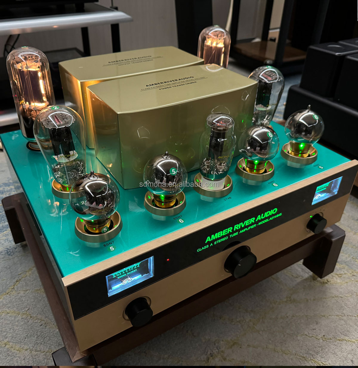 Amplificatore a Valvole Audiop - Class A Tube Amplifier 845 recensione e prezzo