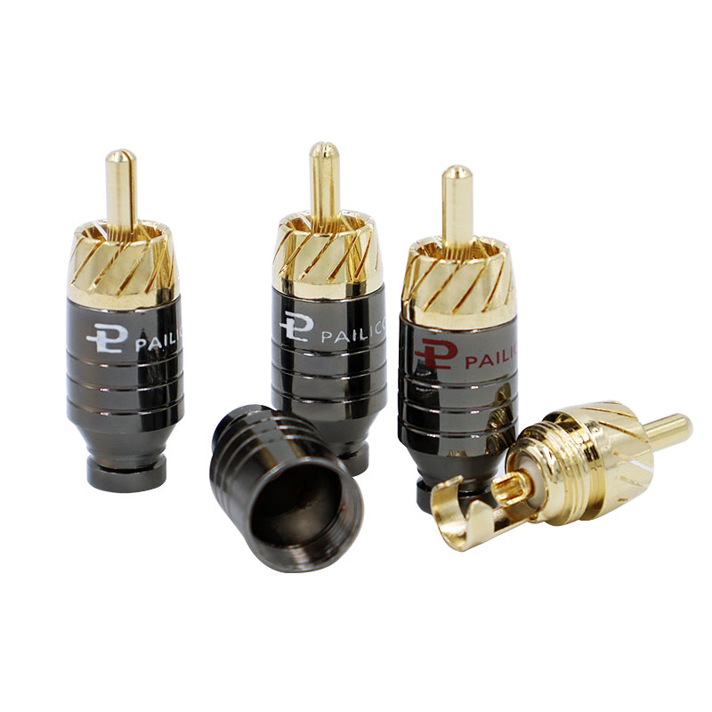 4 Pezzi Connettori RCA di Luss - Tube Headphone Amplifier Otl recensione e prezzo
